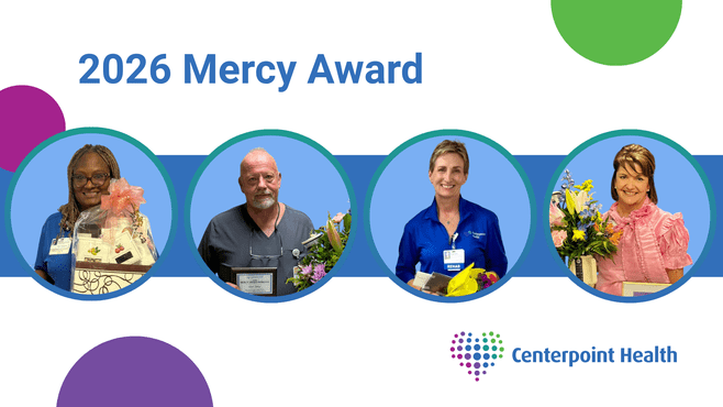 2026 Mercy Award Winners at Centerpoint Health