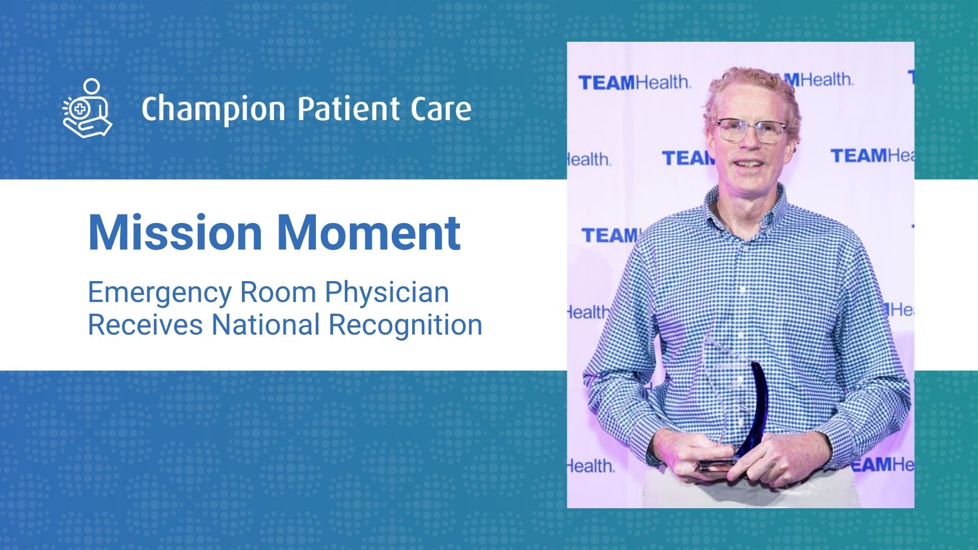 Mission Moment - Amazing Save Award - Dr. Hugh Loeffler