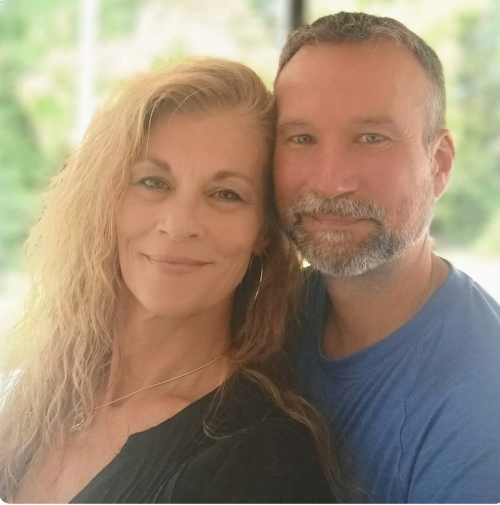 Christie Duvall and Husband